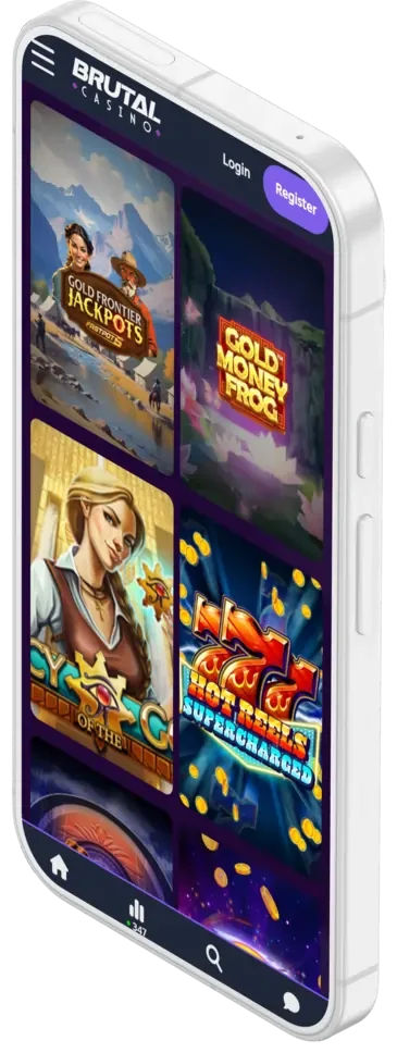 Brutal Casino op Mobiel